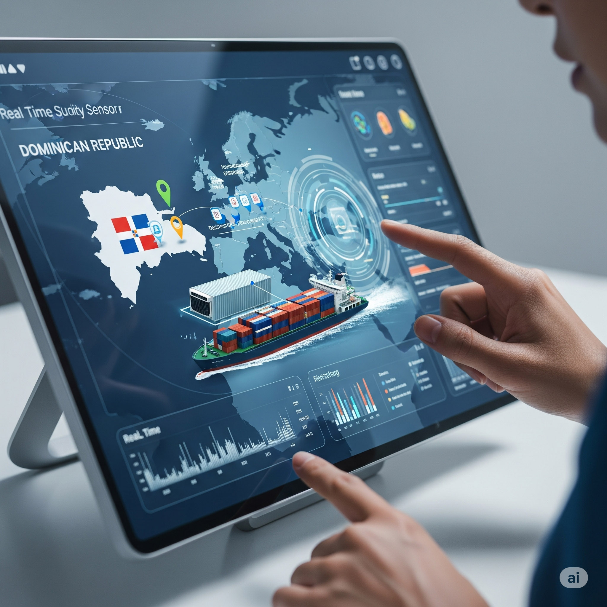 Frutas tropicales frescas: Sensores inteligentes aseguran la calidad del envío desde el origen hasta tu mesa.